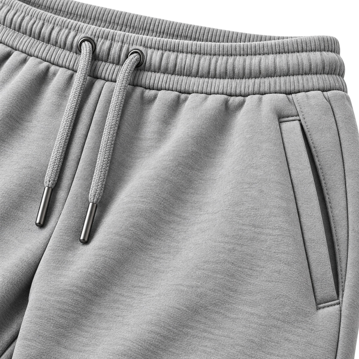 Premium Cotton Fleece Joggers – Heather Grey | CEROVAN