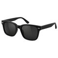 Premium Classic Square Sunglasses – Gloss Black | CEROVAN